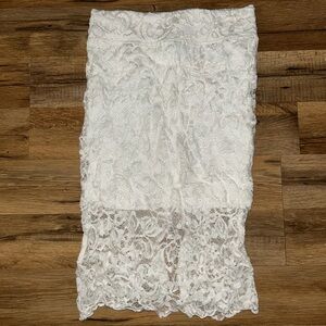 H&M lace pencil skirt XS